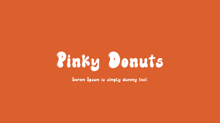Pinky Donuts Font Family