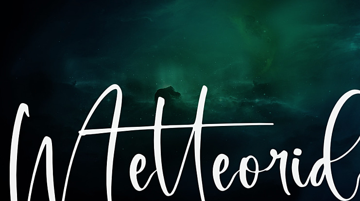 Metteorid Font