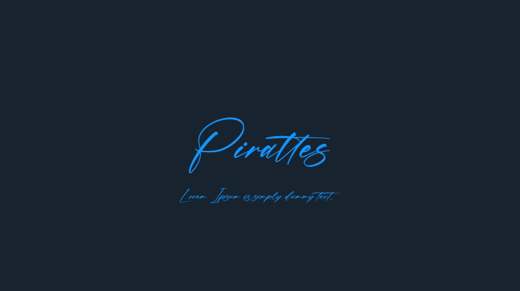 Pirattes Font