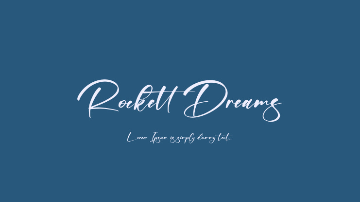 Rockett Dreams Font