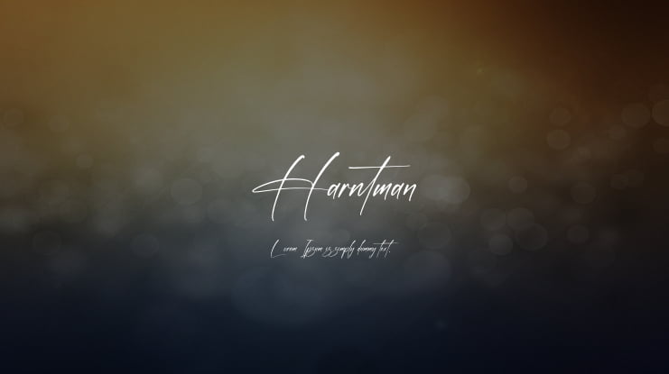 Harntman Font