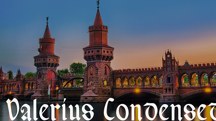 Valerius Font Family