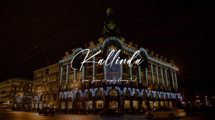 Kallinda Font
