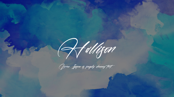 Hallison Font