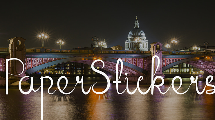PaperStickers Font