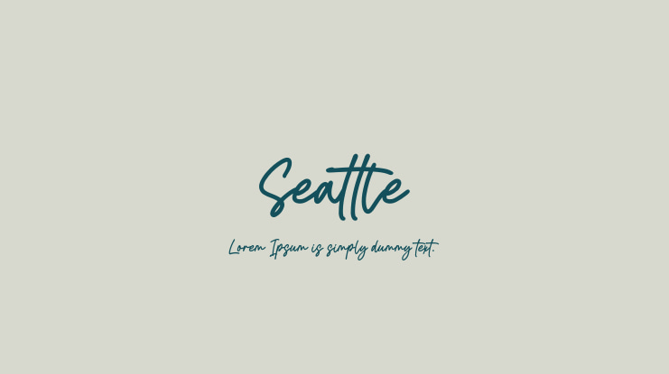 Seattle Font