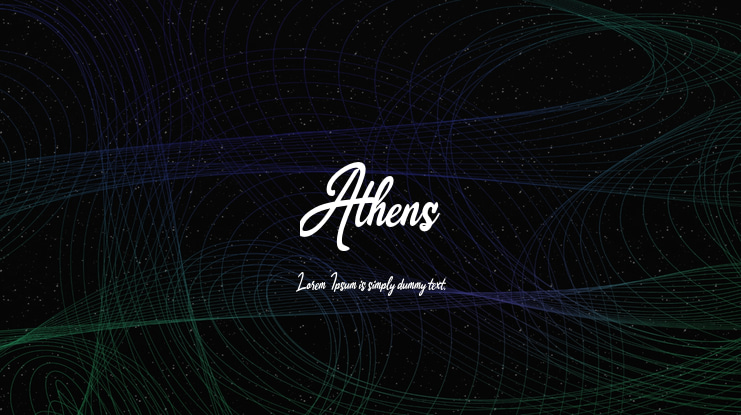 Athens Font