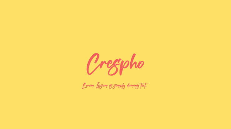 Crespho Font