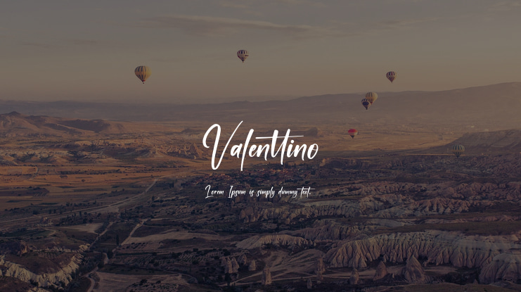 Valenttino Font