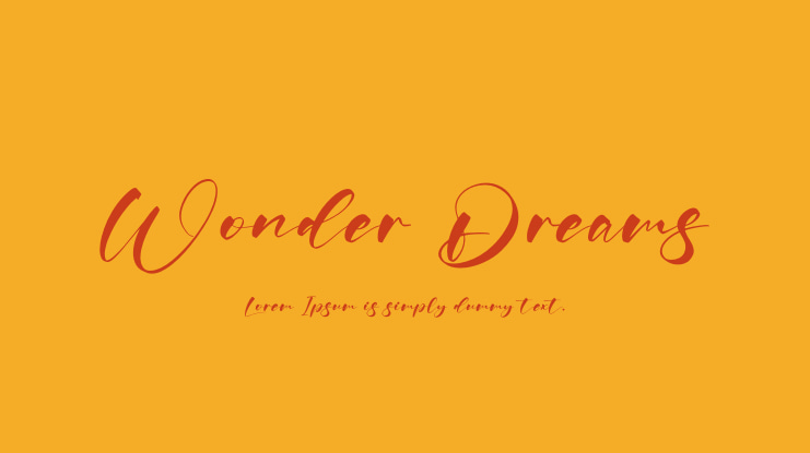 Wonder Dreams Font