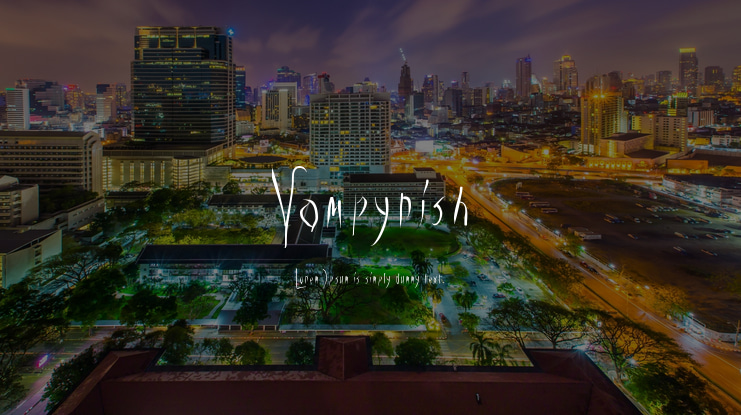 Vampyrish Font