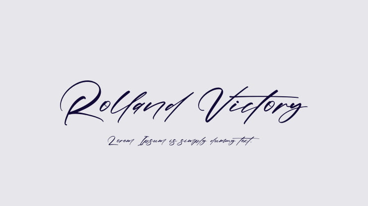 Rolland Victory Font