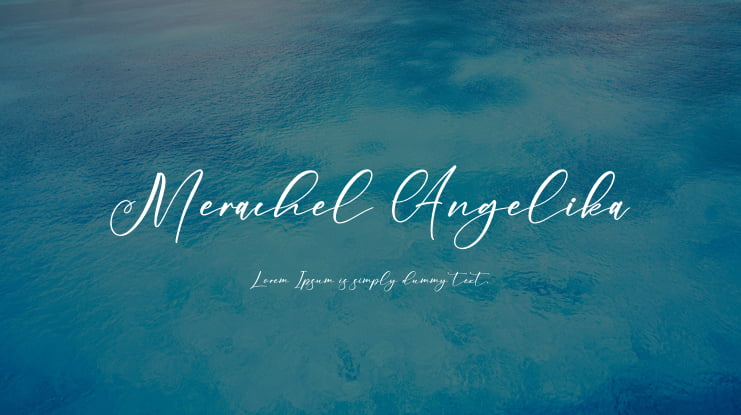 Merachel Angelika Font