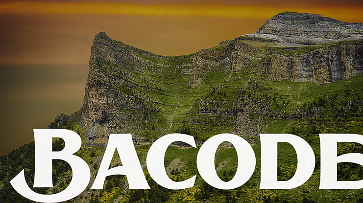 Bacode Font