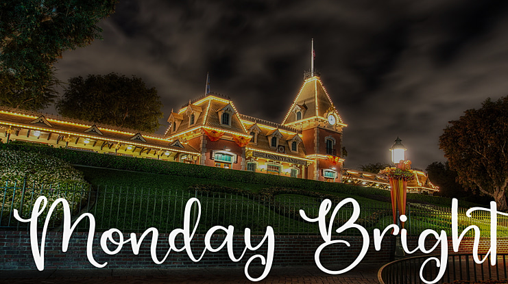Monday Bright Font
