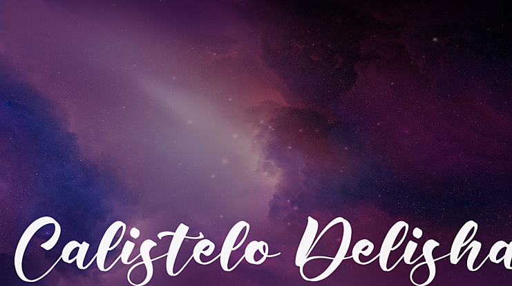 Calistelo Delisha Font