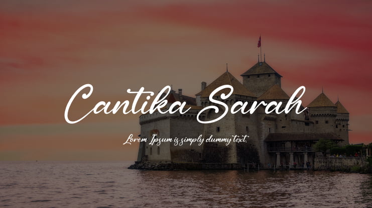Cantika Sarah Font