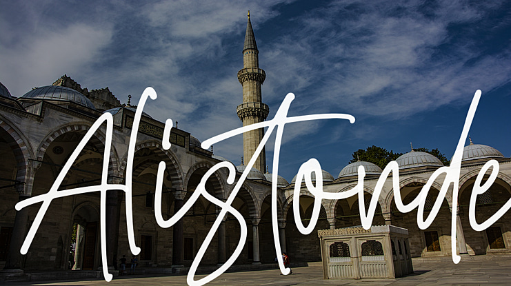 Alistonde Font