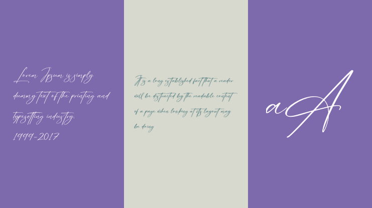Antariskalia Signature Font