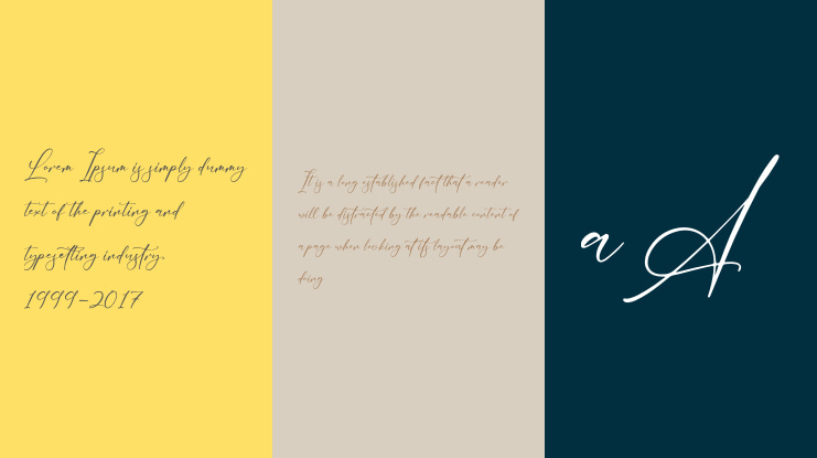 Delistaria Signature Font