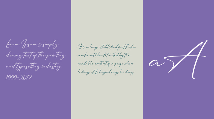 Renaldysta Siganture Font