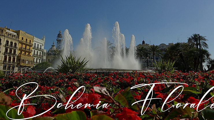 Bohemia Florale Font