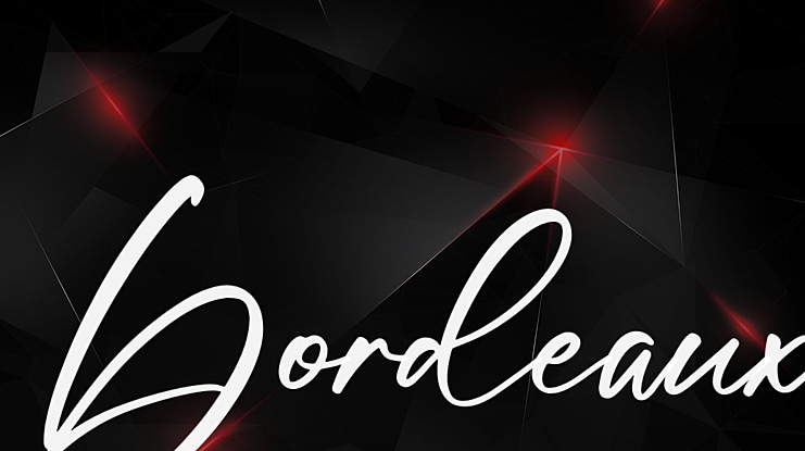 Bordeaux Font