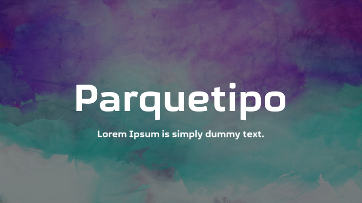 Parquetipo Font Family