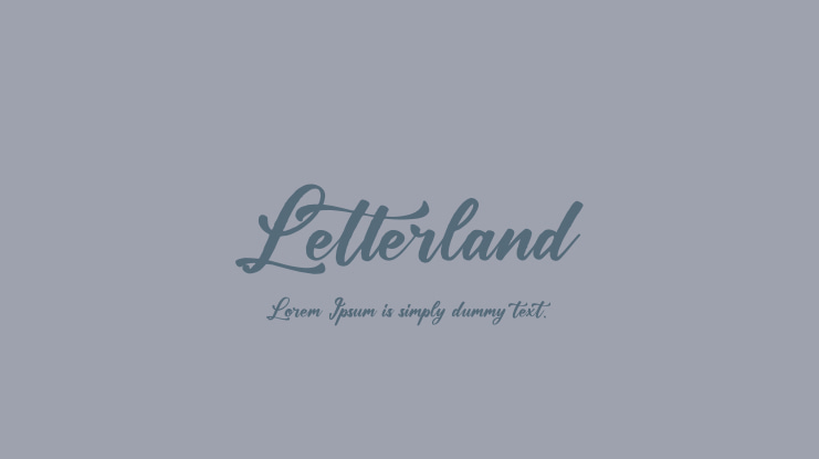 Letterland Font