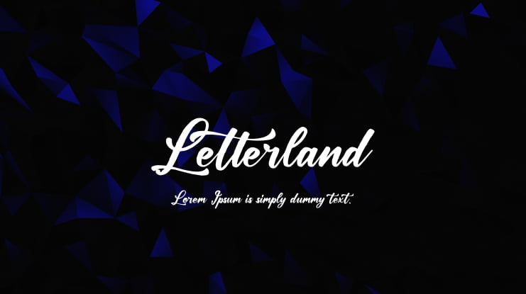Letterland Font