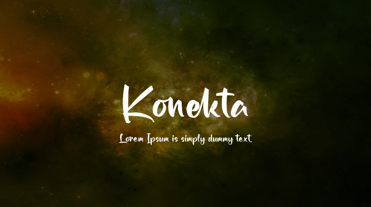 Konekta Font