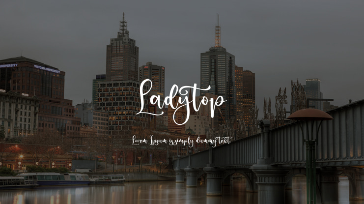 Ladytop Font