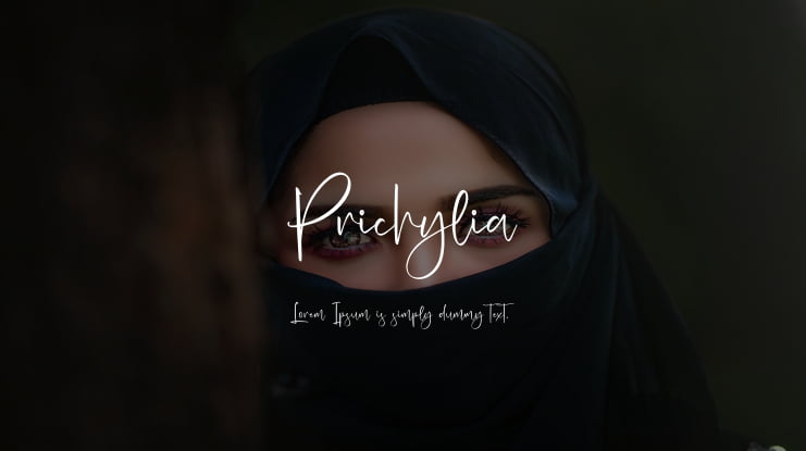 Prichylia Font