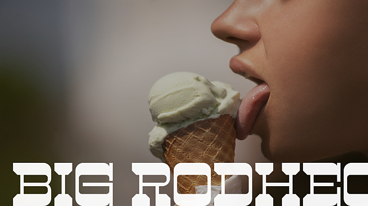 BIG RODHEO Font