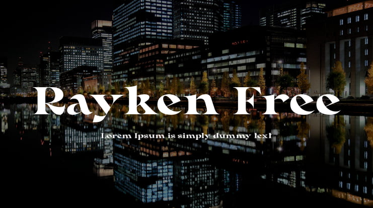 Rayken Free Font