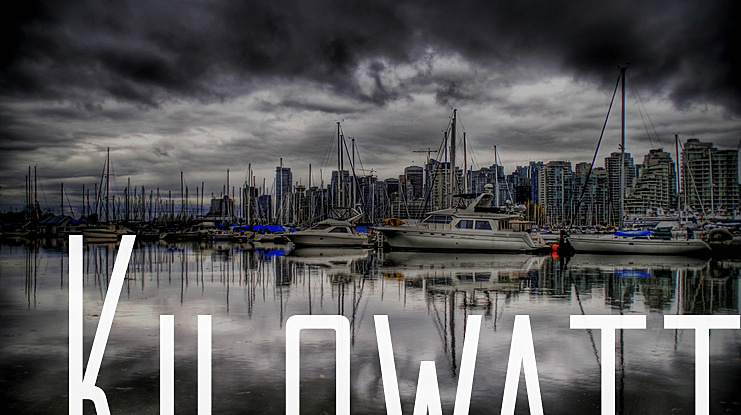 Kilowatt Font