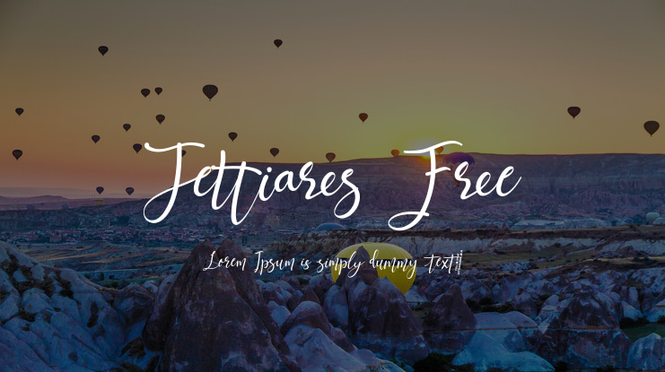 Jettiares Free Font