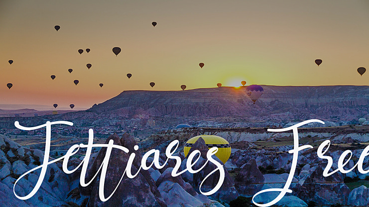 Jettiares Free Font