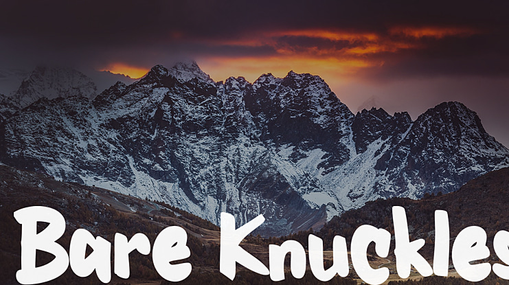 Bare Knuckles Font