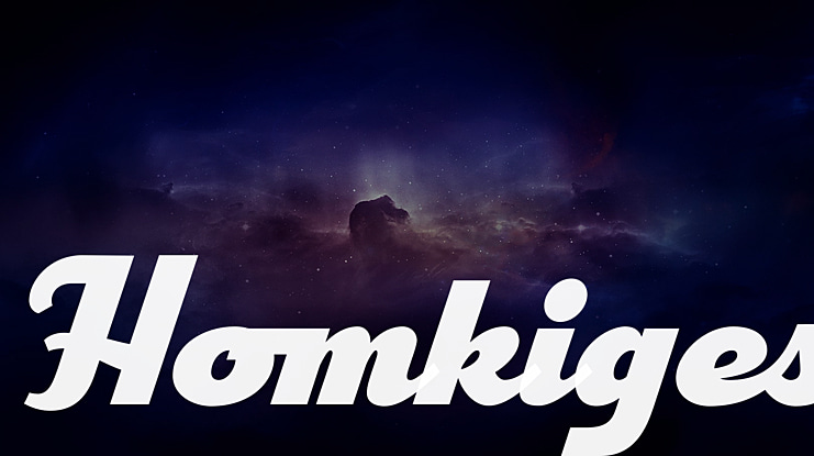 Homkiges Font