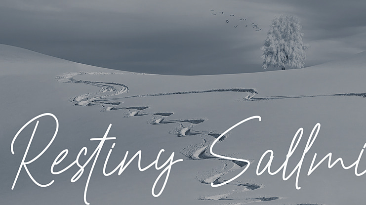 Restiny Sallmi Font