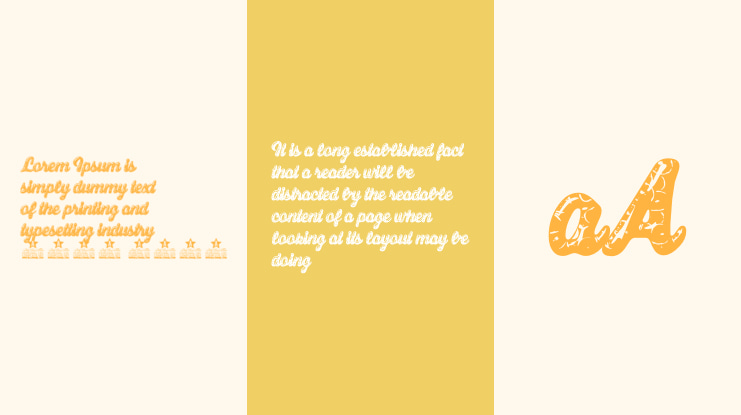 Oranju Personal Use Font Family