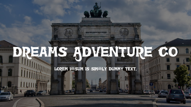 Dreams Adventure Co Font