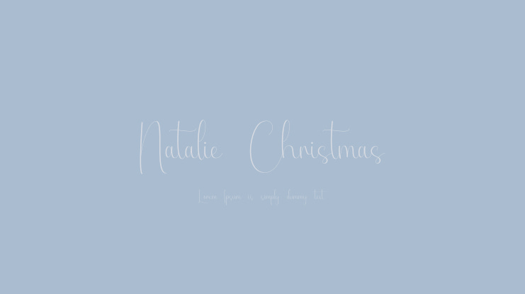 Natalie Christmas Font