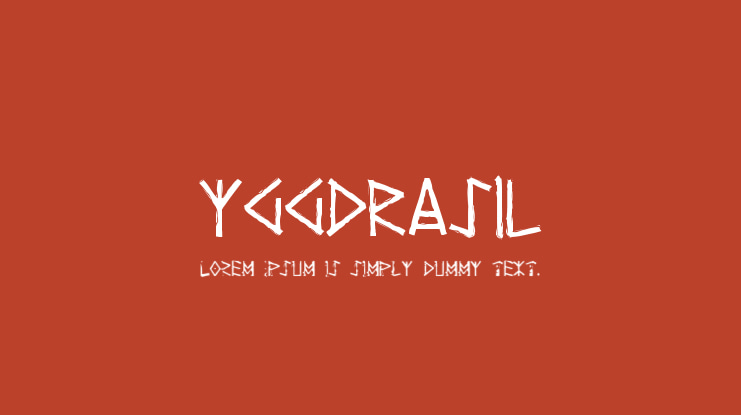 Yggdrasil Font