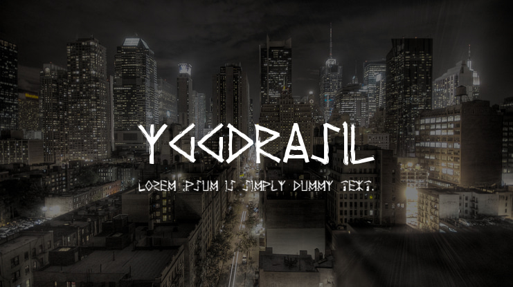 Yggdrasil Font