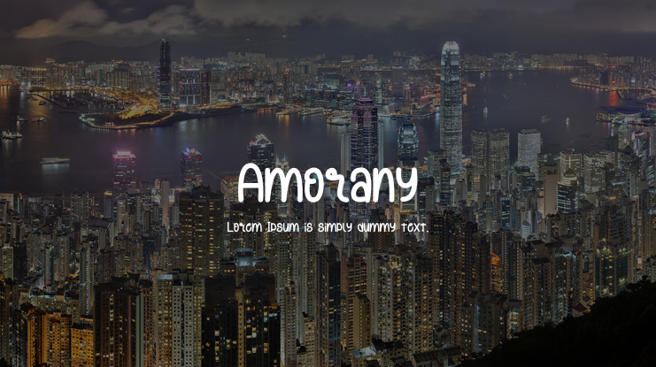 Amorany Font