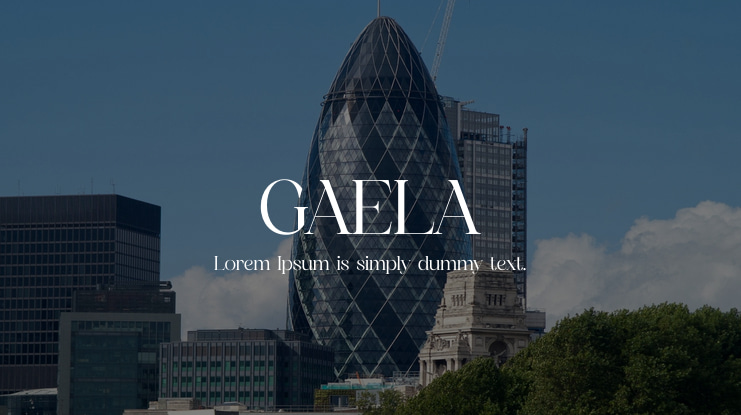 GAELA Font