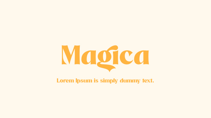 Magica Font Family