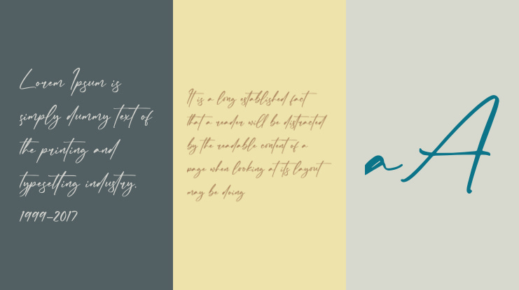 Abigaila Signature Font